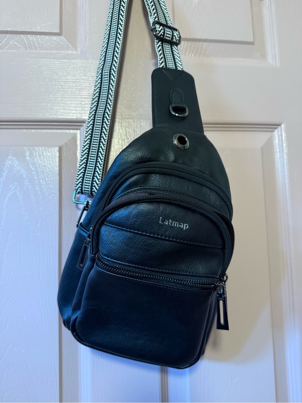 Latmap Crossbody Sling Bag PU LEATHER